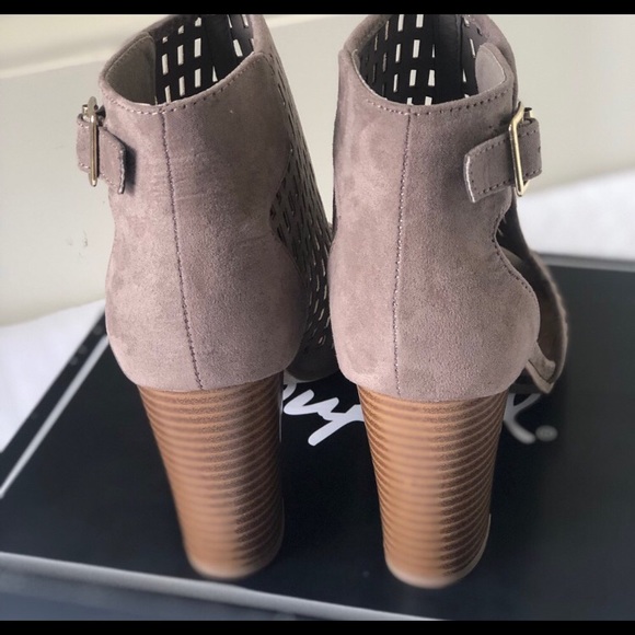 Peep Toe Booties - Picture 3 of 4